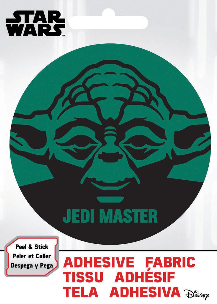 Star Wars Yoda Jedi Master Adhesive Fabric Badge
