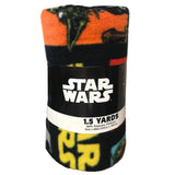 Star Wars -Characters 1.5 Yard Cut - 100% Polyester Fleece Fabric