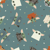 Character Halloween IV Collection - Grogu Costume Toss - Teal - Cotton