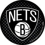 NBA Brooklyn Nets Logo On Solid Adhesive Fabric Badge