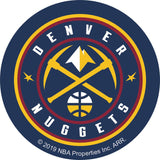 NBA Nuggets de Denver Logo sur fond uni - Appliqué Ad-Fab