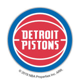 NBA Pistons de Detroit Logo sur fond uni - Appliqué Ad-Fab