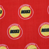 NBA - Houston Rockets Logo Retro - Printed Fleece - Red