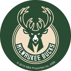 NBA Milwaukee Bucks Logo On Solid Adhesive Fabric Badge