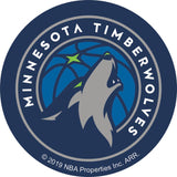 NBA Timberwolves de Minnesota Logo sur fond uni - Appliqué Ad-Fab