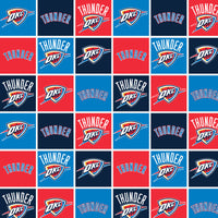 Thunder d'Oklahoma City en bloc - Molleton imprimé de NBA