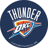 NBA Thunder d'Oklahoma City Logo sur fond uni - Appliqué Ad-Fab