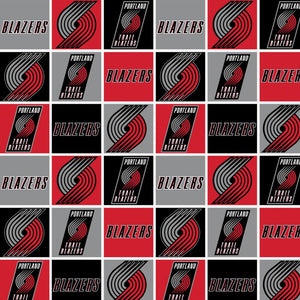 NBA - Portland Trailblazers Block - Fleece - Multi