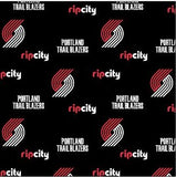 Collection NBA - Trail Blazers de Portland - Noir - Coton