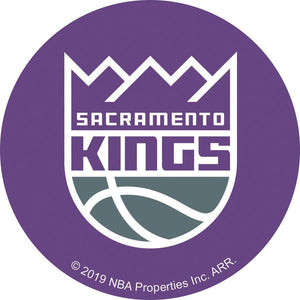 NBA Sacramento Kings Logo On Solid Adhesive Fabric Badge