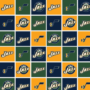 NBA - Utah Jazz Block - Fleece - Blue