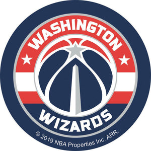NBA Washington Wizards Logo On Solid Adhesive Fabric Badge