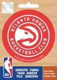 NBA Hawks d'Atlanta Logo sur fond uni - Appliqué Ad-Fab