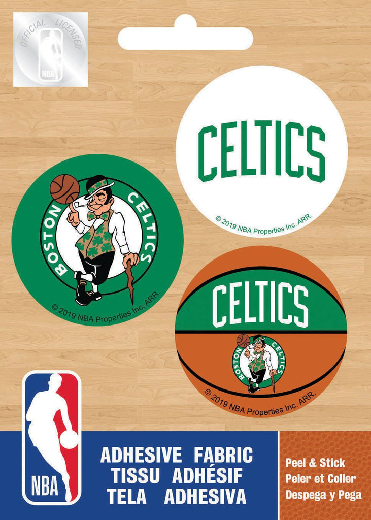 NBA Celtics de Boston ensemble de 3 badges de 1.5 po Ad Fab