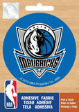 NBA Mavericks de Dallas Logo sur fond uni - Appliqué Ad-Fab