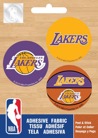 NBA Lakers de Los Angeles ensemble de 3 badges de 1.5 po - Appliqué Ad-Fab
