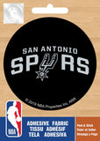 NBA Spurs de San Antonio Logo sur fond uni - Appliqué Ad-Fab