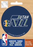 NBA Jazz de l'Utah Logo sur fond uni - Appliqué Ad-Fab