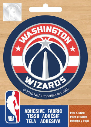 NBA Washington Wizards Logo On Solid Adhesive Fabric Badge