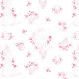 Disney Forever Princess Collection - Princess Aurora Toile - Pink - Cotton