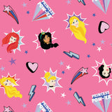 Disney Princess Power Collection -Tossed Princess Burst -Cotton-Pink