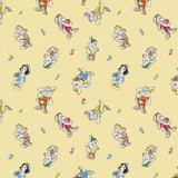 Collection de Blanche Neige de Disney - Personnages multi-direction - 100% Coton
