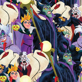 Disney Villains Mayhem Collection - Party of Villains - Multi - Cotton 85130801-01