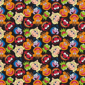Muppets - Flanelle Imprimée de Disney - Multi