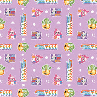 My Little Pony II - Sticker Toss - Purple - Cotton