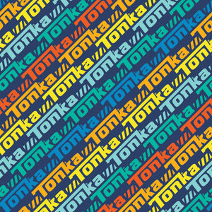 Hasbro Tonka III - Logo Stripe - Cotton - Blue