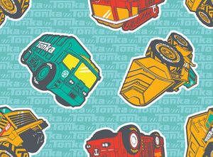 Hasbro Tonka III-Truck Toss- Cotton - Blue