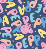 Peppa Pig-Peppa Face Toss -Minky