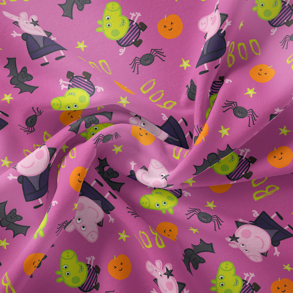 Character Halloween IV Collection - Peppa Witchy Halloween - Pink - Cotton