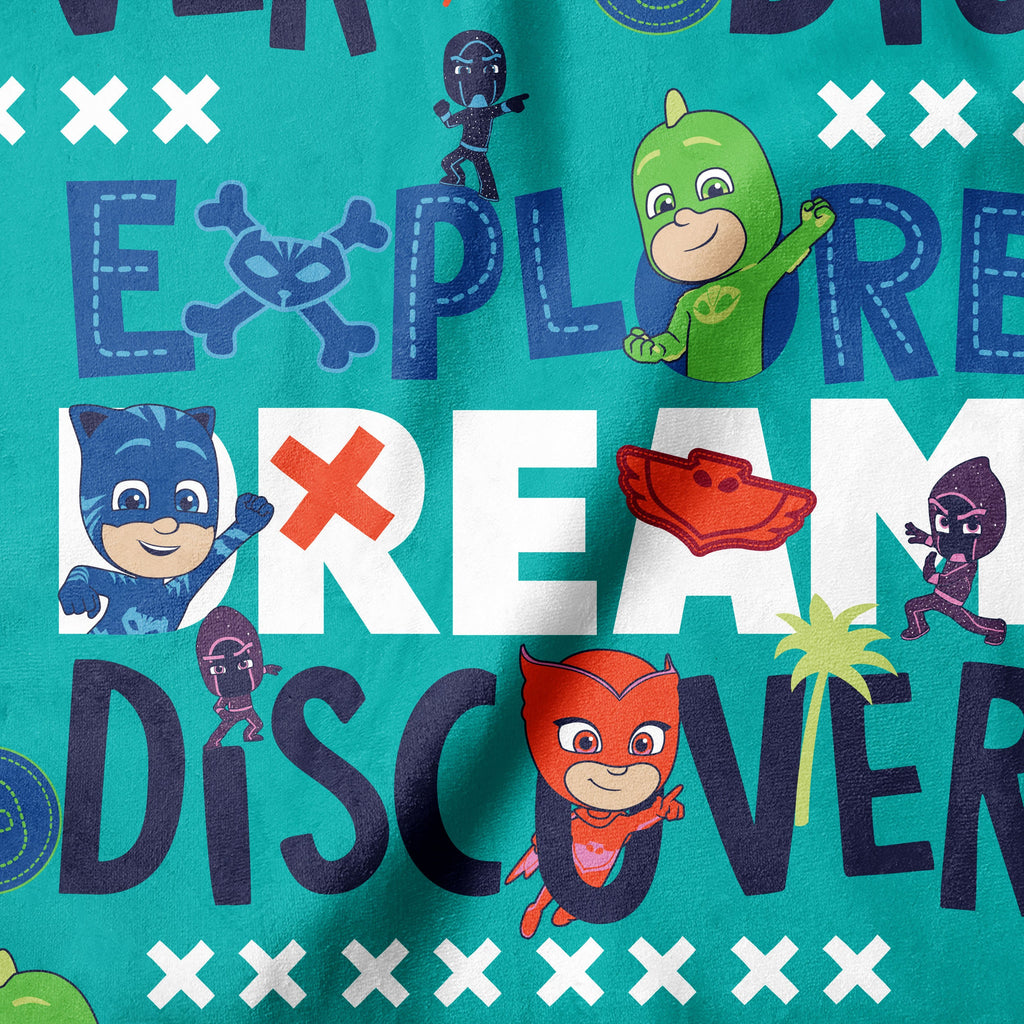 PJ Masks Adventure Heroes Collection - Explore Dream Discover  - Aqua - Minky