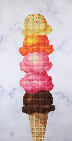 Camelot Dots - Ice Cream Diamond Painting Kit