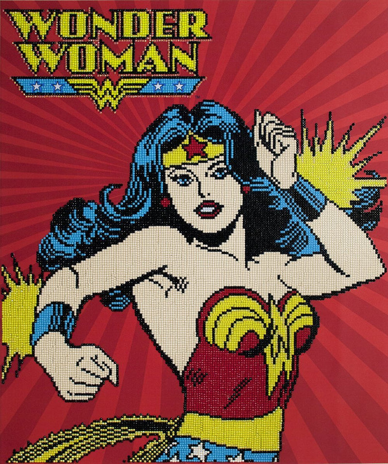 Camelot Dots Wonder Woman Diamond Painting Kit