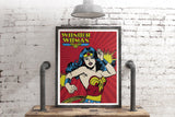 Wonder Woman de DC Comics - Trousse d'art broderie diamant de Camelot DOTZ