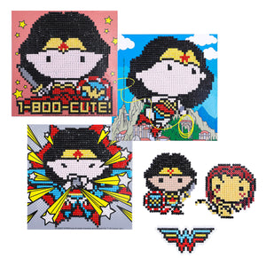 Wonder Woman de DC Comics - Trousse d'artisanat DOTZIES® de Camelot DOTZ