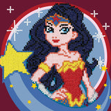 Camelot Dots - Young DC Wonder Woman Diamond Painting Kit