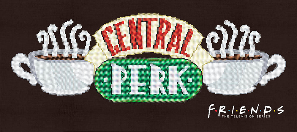 Friends Central Perk - Trousse d'art broderie diamant de Camelot DOTZ