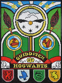 Camelot Dots Harry Potter Quidditch Diamond Painting Kit