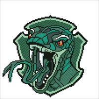 Camelot Dots - Slytherin Alumni Diamond Painting Kit