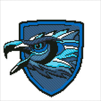 Camelot Dots - Ravenclaw Alumni Diamond Painting Kit