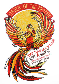 Camelot Dots - Order of the Phoenix Diamond Painting Kit