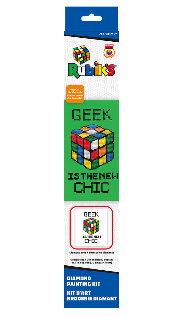 Rubik's Geek Chic - Trousse d'art broderie diamant de Camelot DOTZ