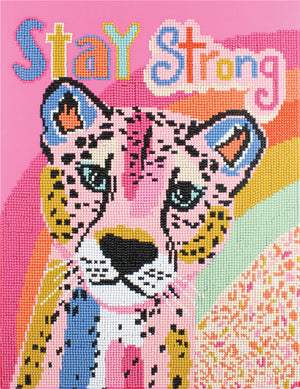 Camelot Dots - Stay Strong Diamond Painting Kit