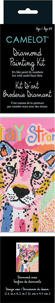 Camelot Dots - Stay Strong Diamond Painting Kit