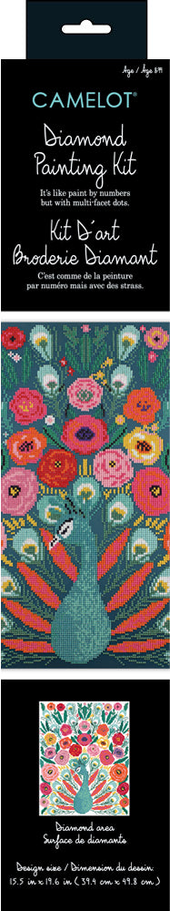 Camelot Dots - Fabulous Feathers Diamond Painting Kit
