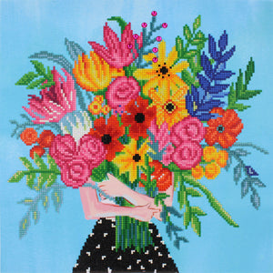 Camelot Dots -Floral Embrace Diamond Painting Kit