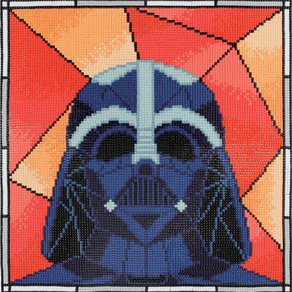 Camelot Dots - Darth Vader Stained Glass Diamond Painting Kit